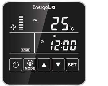 Компактная приточно-вытяжная установка с мембранным рекуператором Rona SRME 1200 H2 — изображение 3