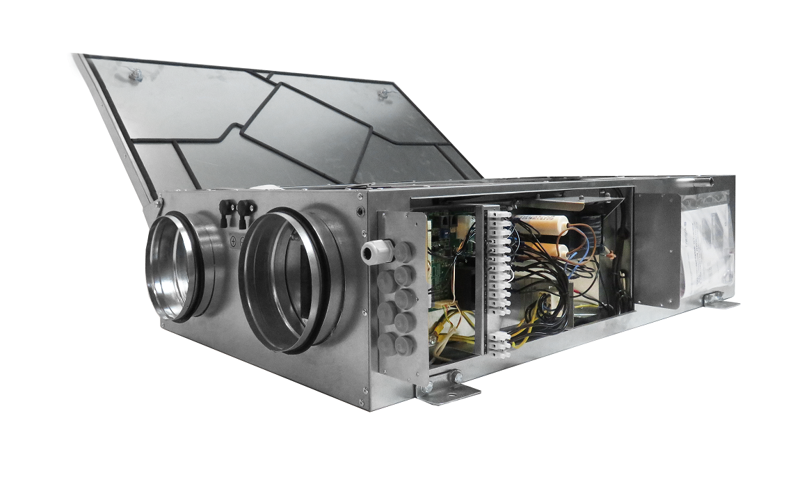 Компактная приточно-вытяжная установка с пластинчатым рекуператором Brissago CPE 1500 G — изображение 2