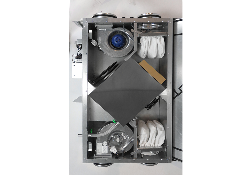 Компактная приточно-вытяжная установка с пластинчатым рекуператором Brissago CPE 450 G — изображение 4