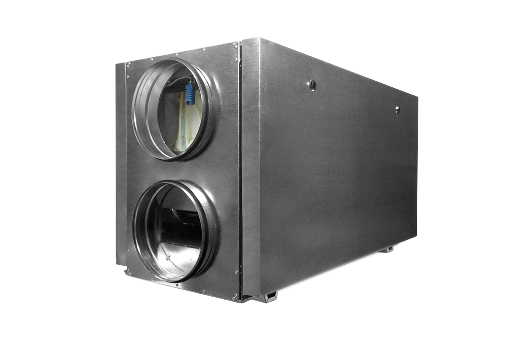 Компактная приточно-вытяжная установка с пластинчатым рекуператором BRISSAGO-EC HPW 450