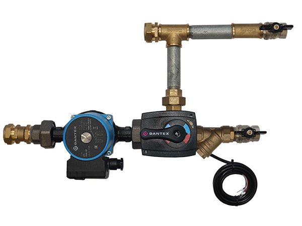 Вентиляционные приточно-вытяжные установки DANTEX Смесительные узлы для водяных калориферов без байпаса, без гибких подвод — изображение 2