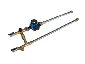 Вентиляционные приточно-вытяжные установки DANTEX Смесительные узлы для водяных калориферов без байпаса с гибкими подводками