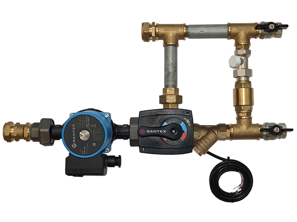 Вентиляционные приточно-вытяжные установки DANTEX Смесительные узлы для водяных калориферов с байпасом и без гибких подводок — изображение 2