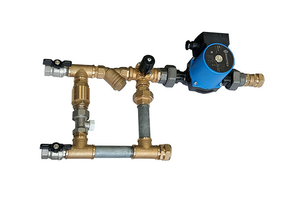 Вентиляционные приточно-вытяжные установки DANTEX Смесительные узлы для водяных калориферов с байпасом и без гибких подводок